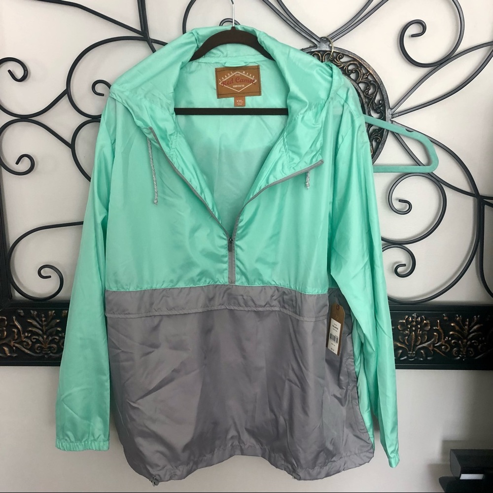 Red Camel Nylon Pullover windbreaker